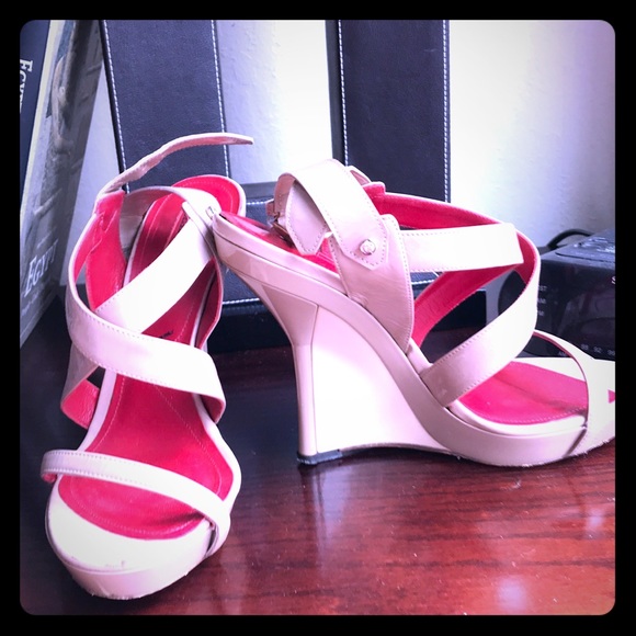 Stunning Cesare Paciotti Wedge Dream Sandals, IT Sz 37